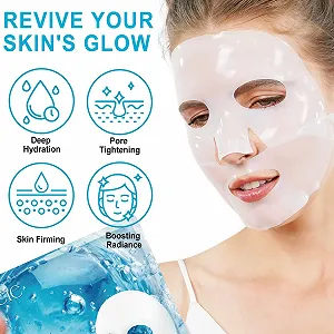 Маска Коллагеновая Маска для Глубокого Увлажнения, Глубокая Коллагеновая Маска для Лифтинга против Морщин, для Всех Типов Кожи, Сужение Пор, Повышение Эластичности synthetic.ua - Фото 1