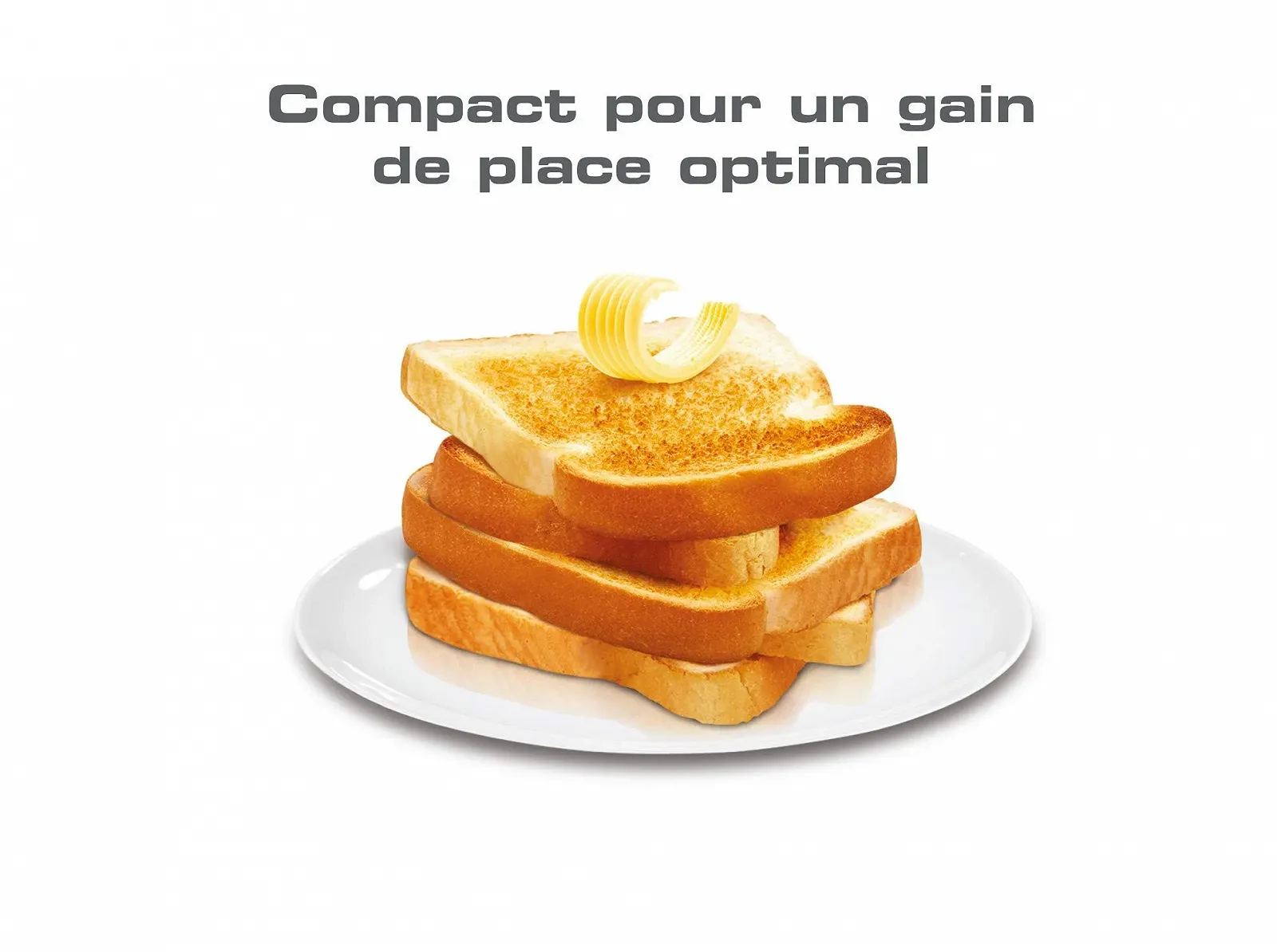 Тостер TEFAL Minim TL302110 Компактний з одним слотом Білий, фото №5