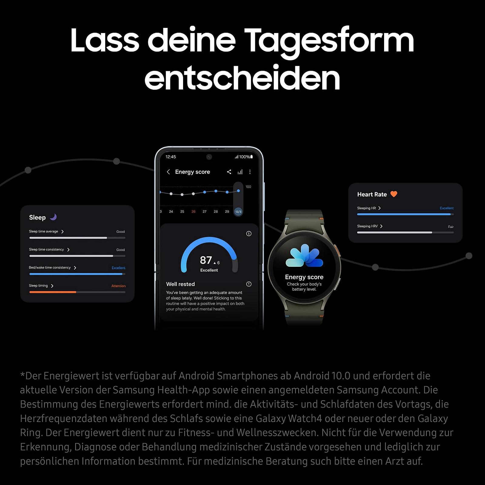 Смарт-годинник Samsung Galaxy Watch7 40 мм LTE Зелений, фото №5