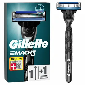 Бритва Gillette Mach3 с 1 сменным лезвием с 3 лезвиями - Фото 1