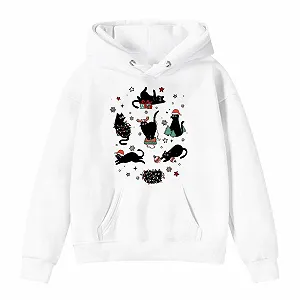 Худи R с рождественским узором для девочки, размер 158 synthetic.ua - Фото 1