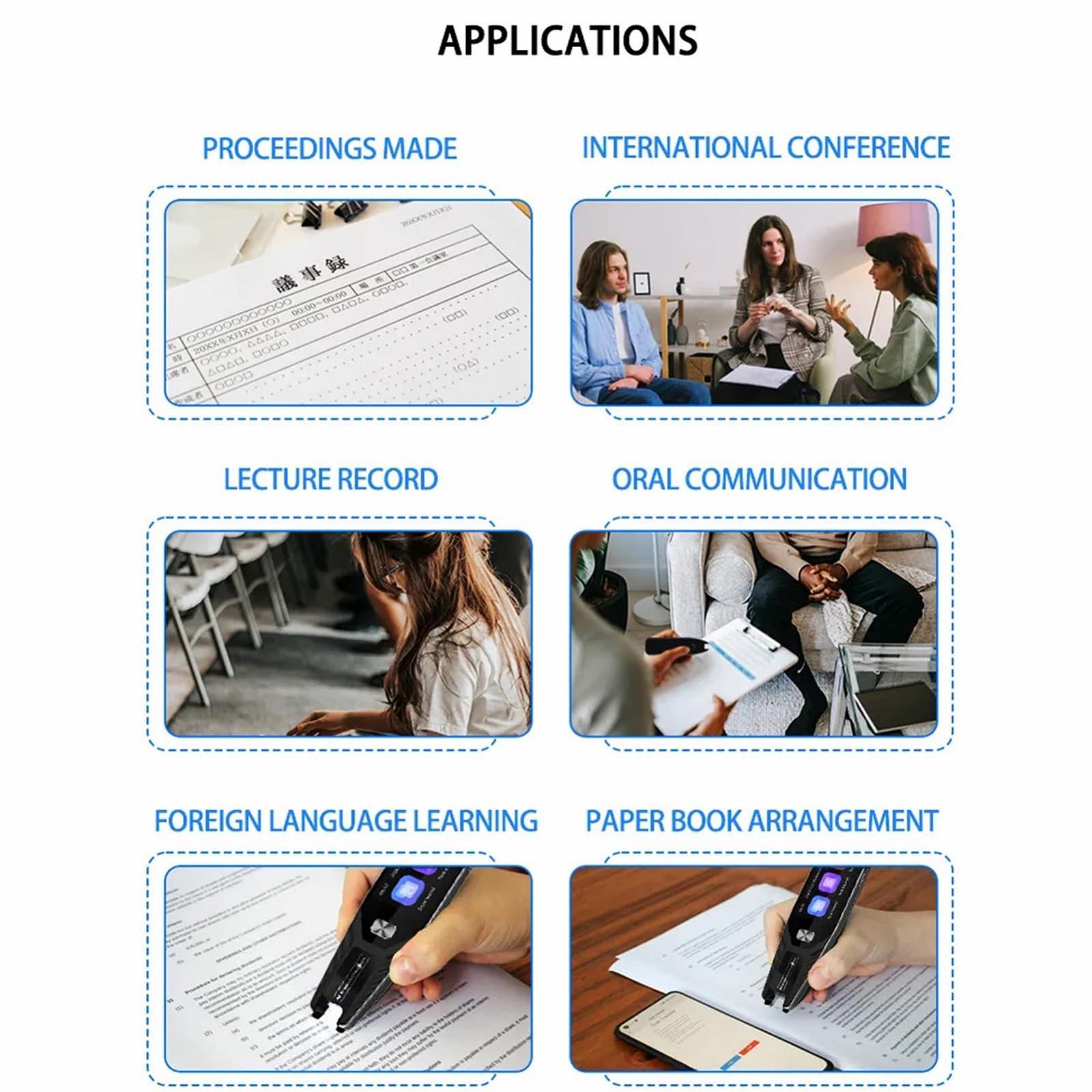 Електронний Голосовий Перекладач, Словниковий Перо, Голосовий AI Smart 134 Онлайн, фото №4