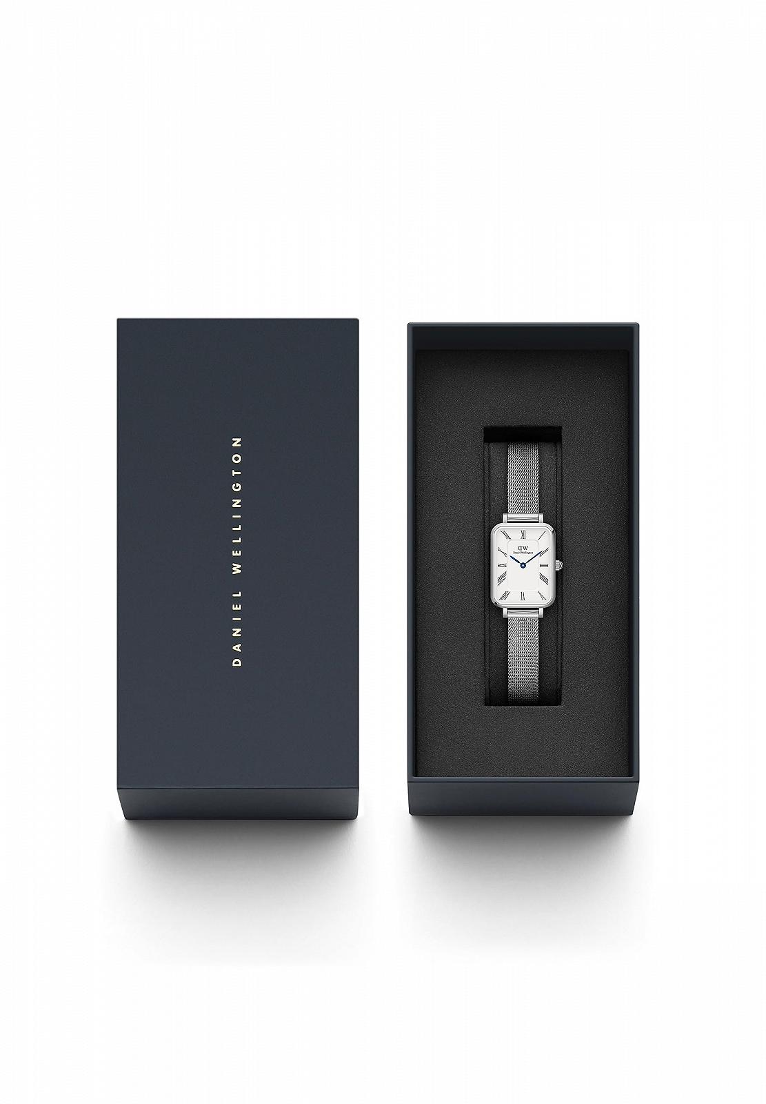 Часы Daniel Wellington Quadro One Size Нержавеющая сталь 316L Серебряный, серебряный, Браслет, фото №4 Часы Daniel Wellington Quadro One Size Нержавеющая сталь 316L Серебряный, серебряный, Браслет, фото №4