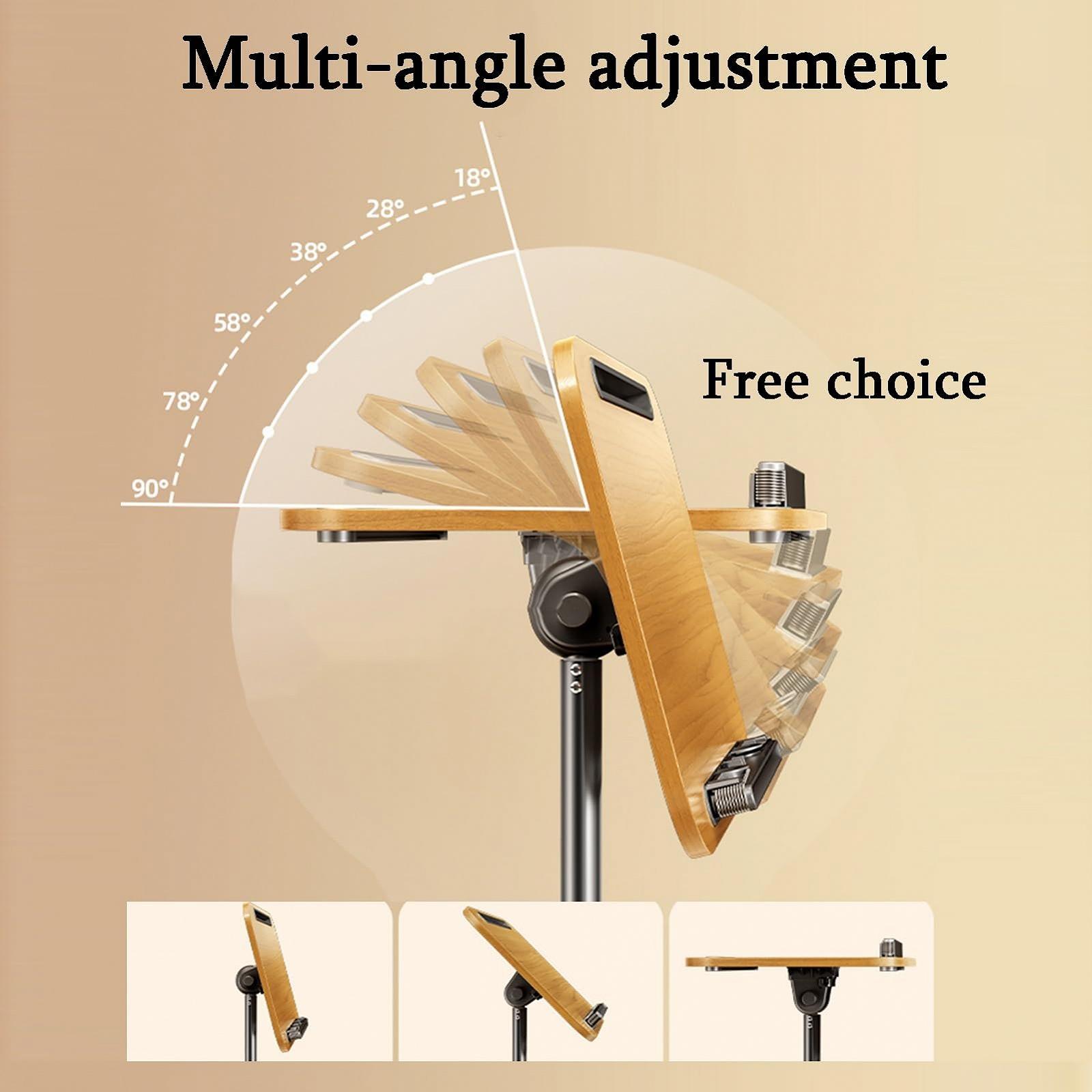 Напольная подставка для ноутбука Регулируемая подставка для проектора с колесами для дома, фото №5