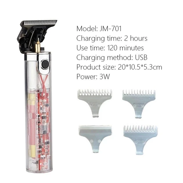 Многофункциональный триммер для головы и бороды Rozia PRO HQ296 10Вт беспроводной, фото №3 Многофункциональный триммер для головы и бороды Rozia PRO HQ296 10Вт беспроводной, фото №3