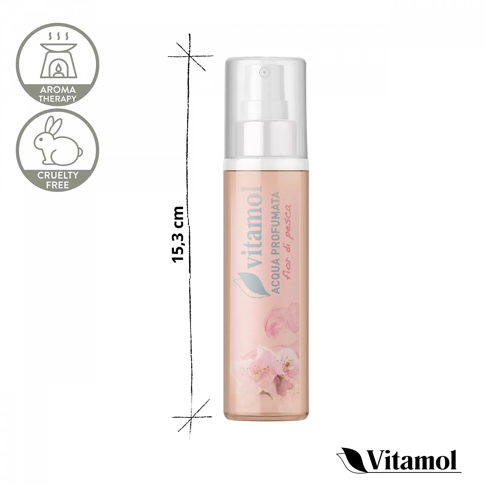 Лосьйон для тіла Vitamol Аромат Квітучого Персика Зволожуючий, освіжаючий та дезодоруючий 100 мл, фото №6 Лосьйон для тіла Vitamol Аромат Квітучого Персика Зволожуючий, освіжаючий та дезодоруючий 100 мл, фото №6