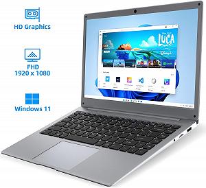 Ноутбук 14" Jumper EZbook S5 Intel Celeron N3350 RAM 12GB SSD 256 GB Window 11 (UKR) synthetic.ua - Фото 1