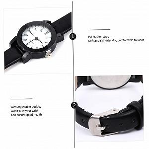 Часы Кварцевые PartyKindom Женские Ремешок PU Кожа Повседневный Дизайн Простой Элегантный цена на synthetic.ua - Фото 1 Часы Кварцевые PartyKindom Женские Ремешок PU Кожа Повседневный Дизайн Простой Элегантный synthetic.ua - Фото 1