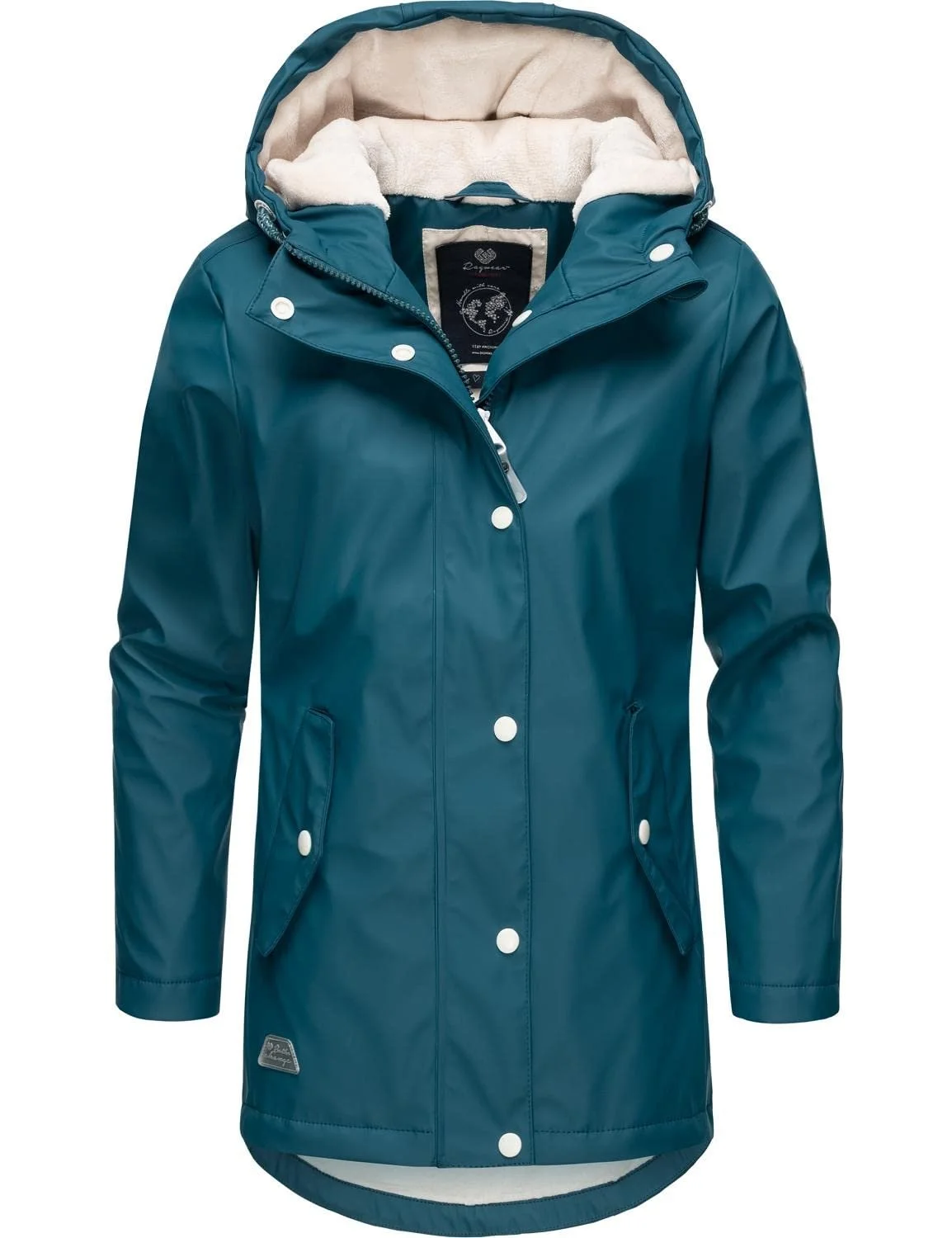 Зимнее пальто для девочек Ragwear Marjanka, водонепроницаемое, с подкладкой и капюшоном, размер 128-152, фото №1