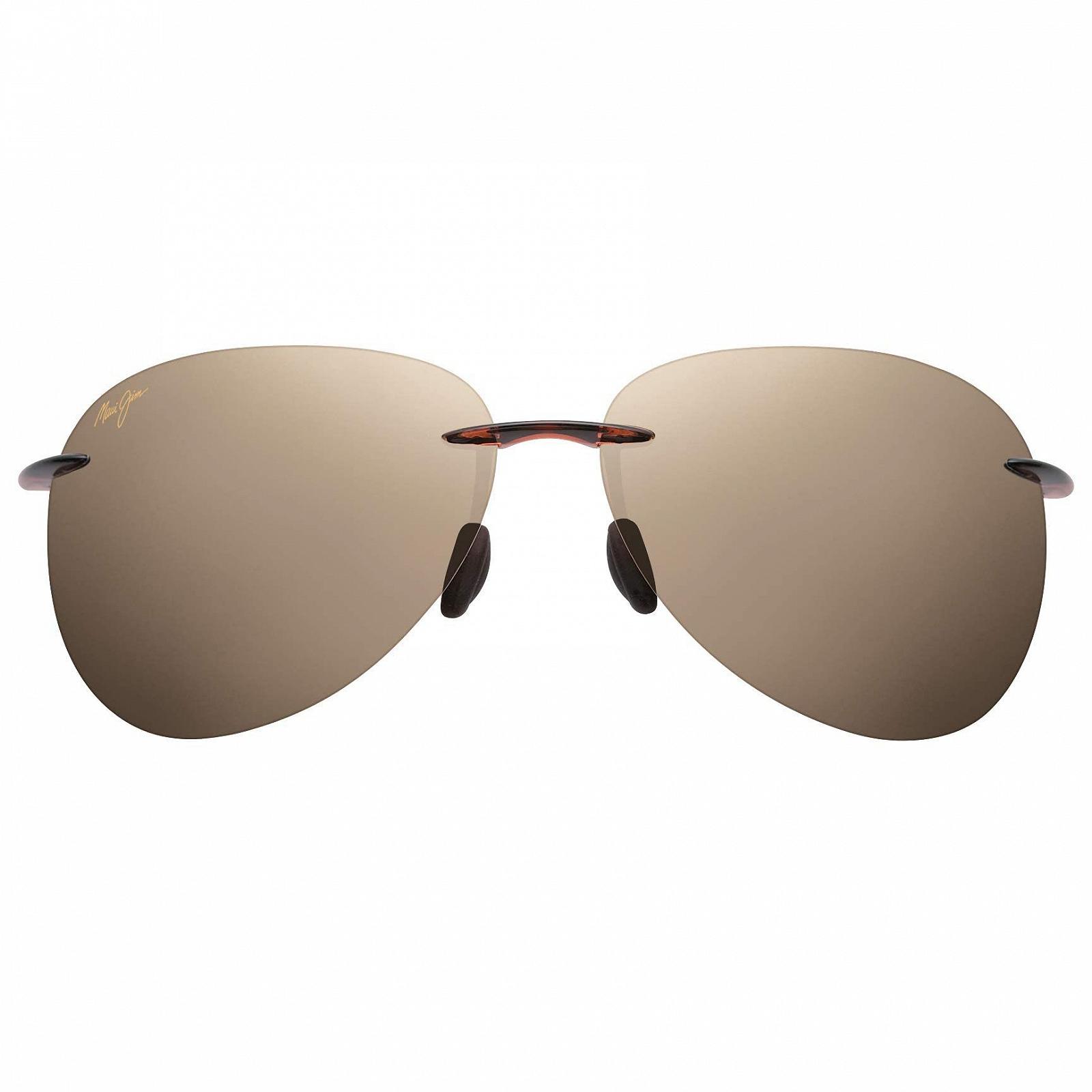 Сонцезахисні окуляри Чоловічі Без обідка Maui Jim Sugar Beach 421-02 Чорний, фото №4