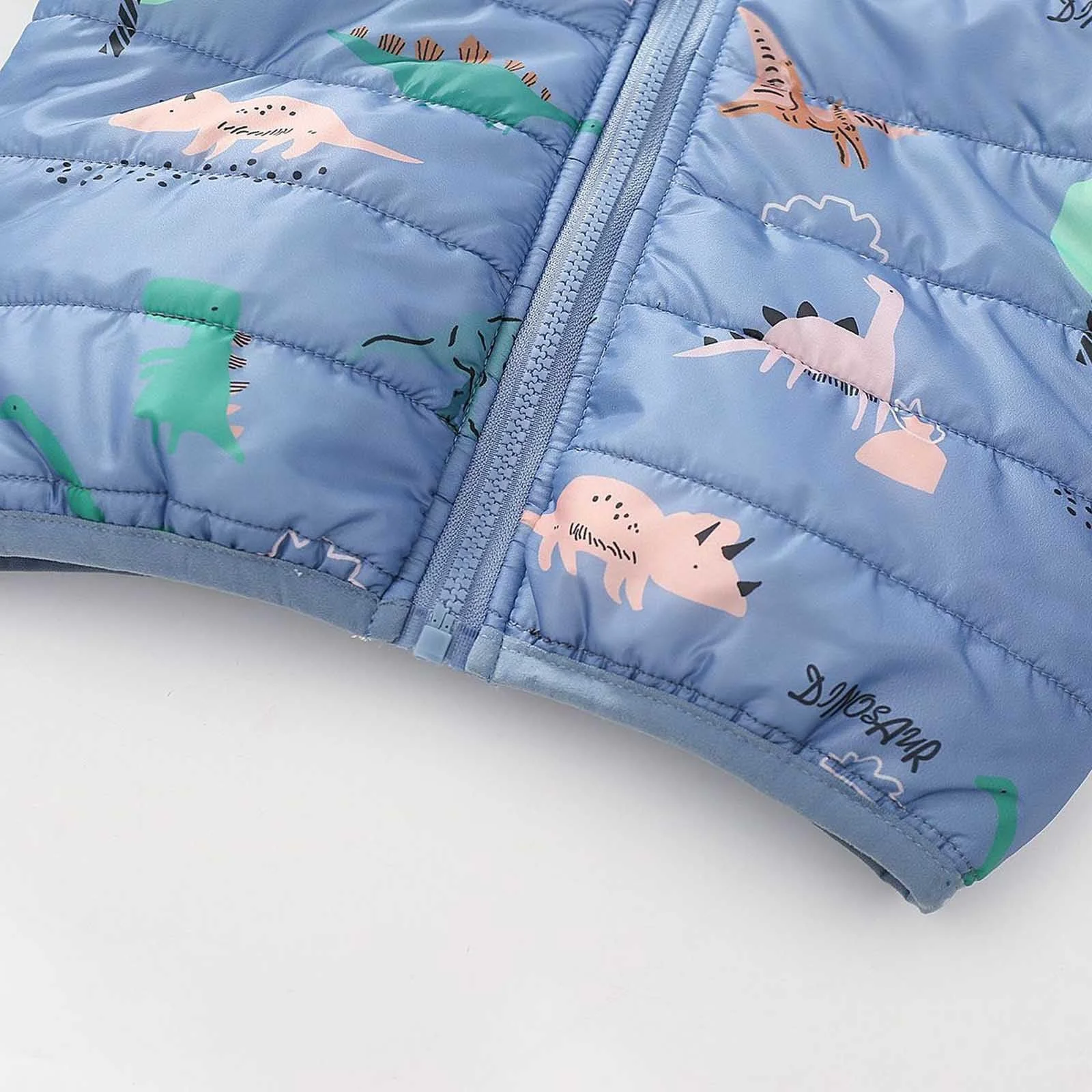 Пухова Куртка Дитяча для Дівчат Зимове Повсякденне Пальто, фото №4