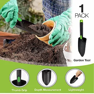 Лопата совкова садовий ручний, 28 см, пластиковий ціна на synthetic.ua - Фото 1 Лопата совкова садовий ручний, 28 см, пластиковий synthetic.ua - Фото 1