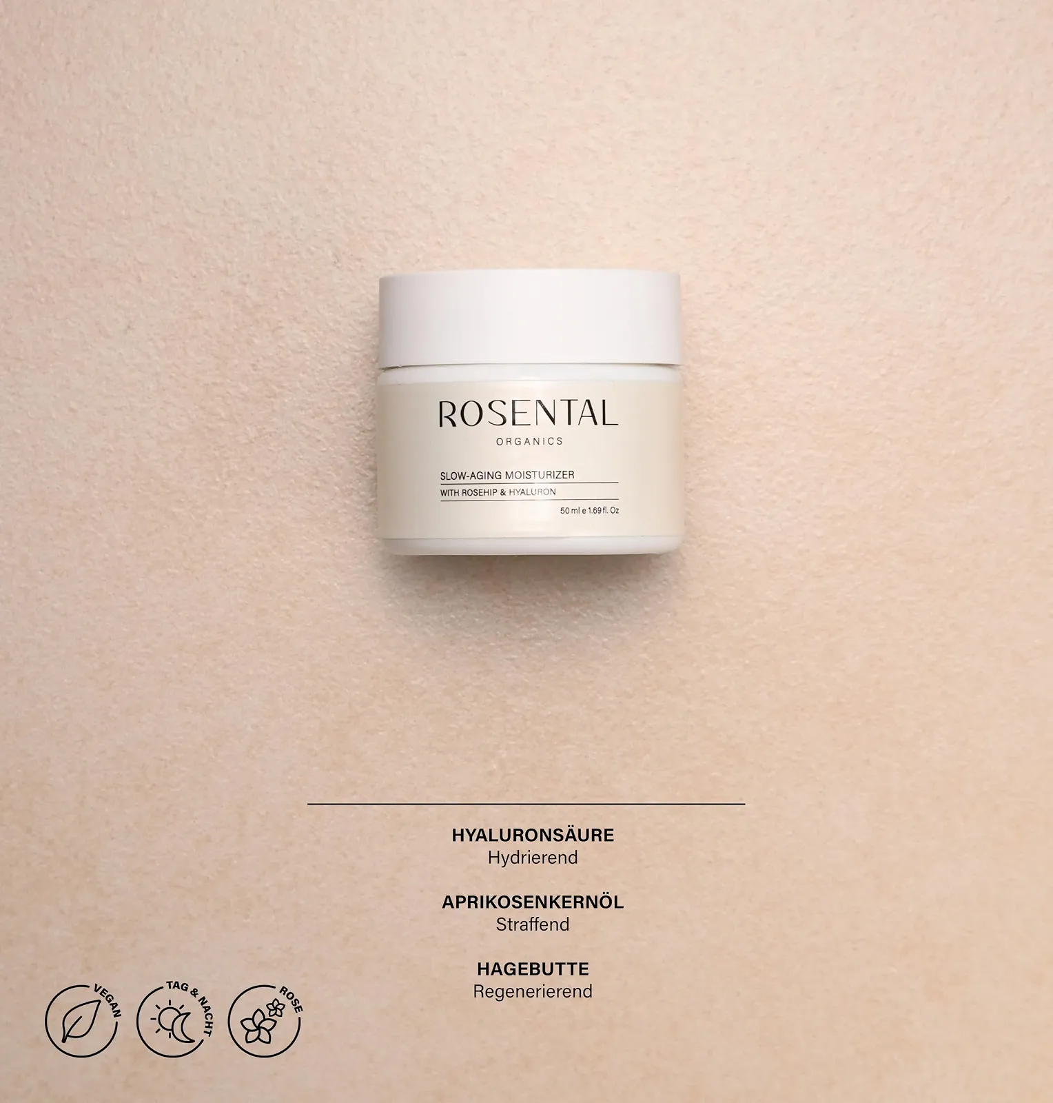 Набір Rosental Organics Slow Aging - Антивіковий догляд з гіалуроновою кислотою та олією шипшини, фото №3