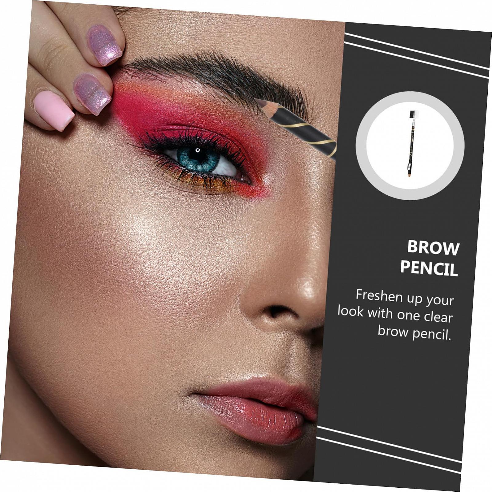 Набір Healvian 20 штук олівець для брів із точилкою, фото №6