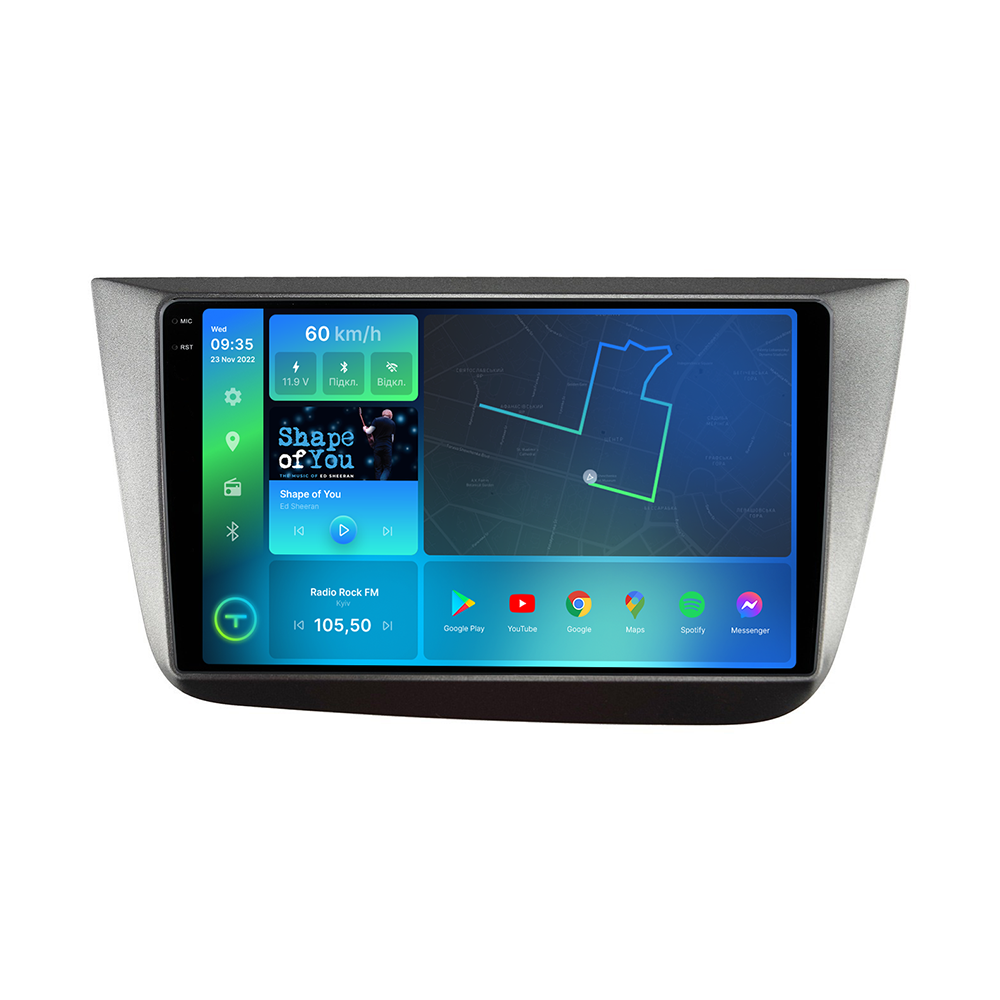 Штатная магнитола Torssen 2K Seat Altea 04-15/Toledo 04-09 F9432 4G Carplay DSP 4/32Gb QLed 9, фото №1