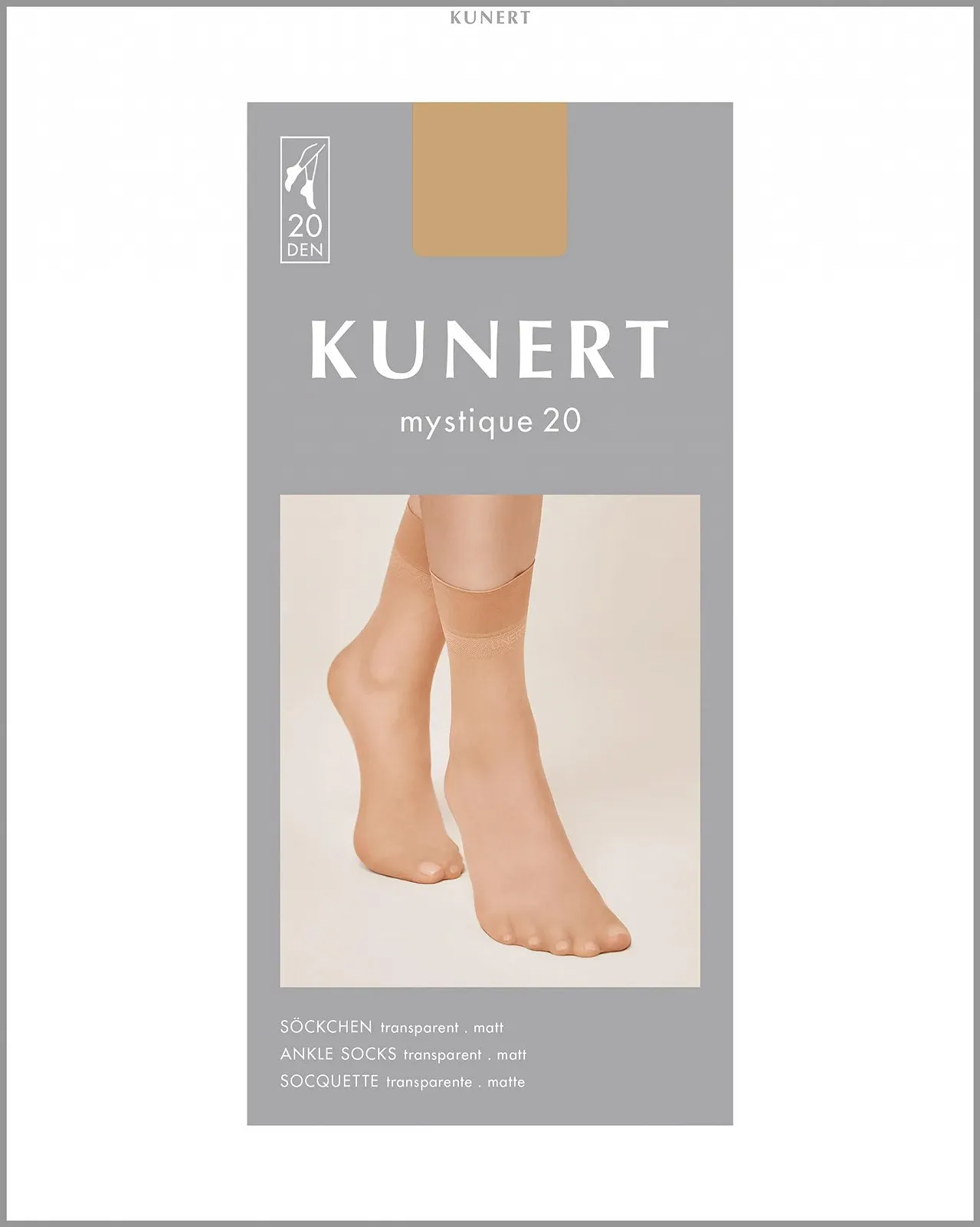 Шкарпетки KUNERT Mystique 20 Mesh Stop 20 Den, фото №4