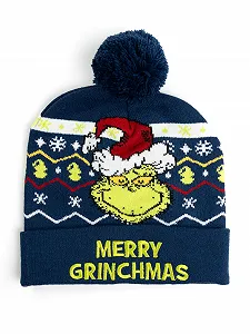 Шапка з помпоном United Labels Grinch Дитяча Зимова - Фото 1
