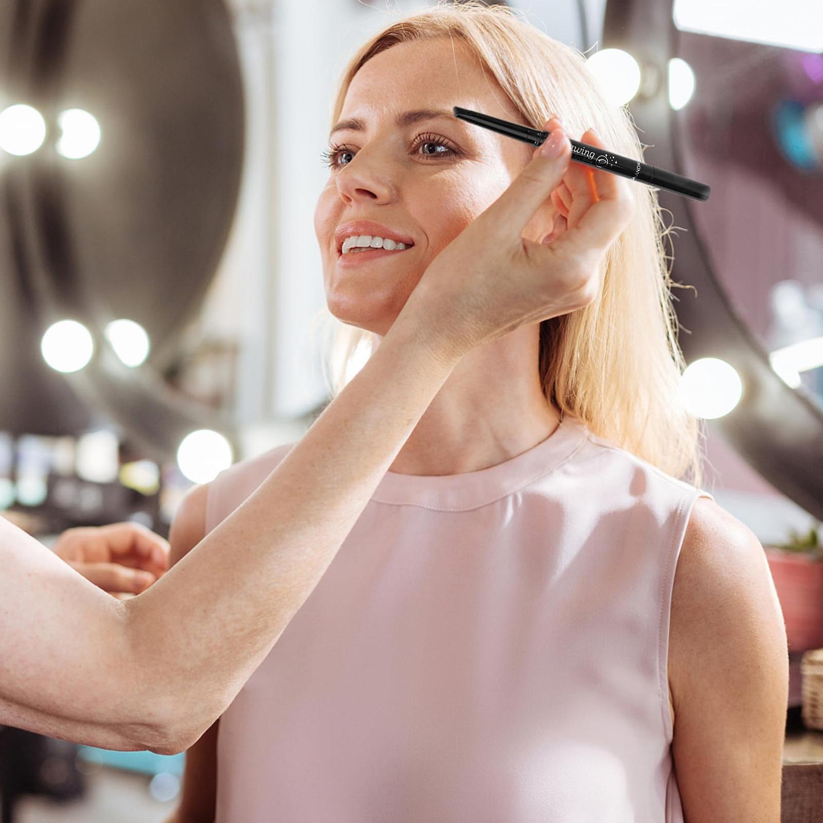 Кисть SOESFOUFU Bbrush Portable Augenbrauenstifte Rotieren Двусторонняя Шоколад Портативные Brushes, фото №7