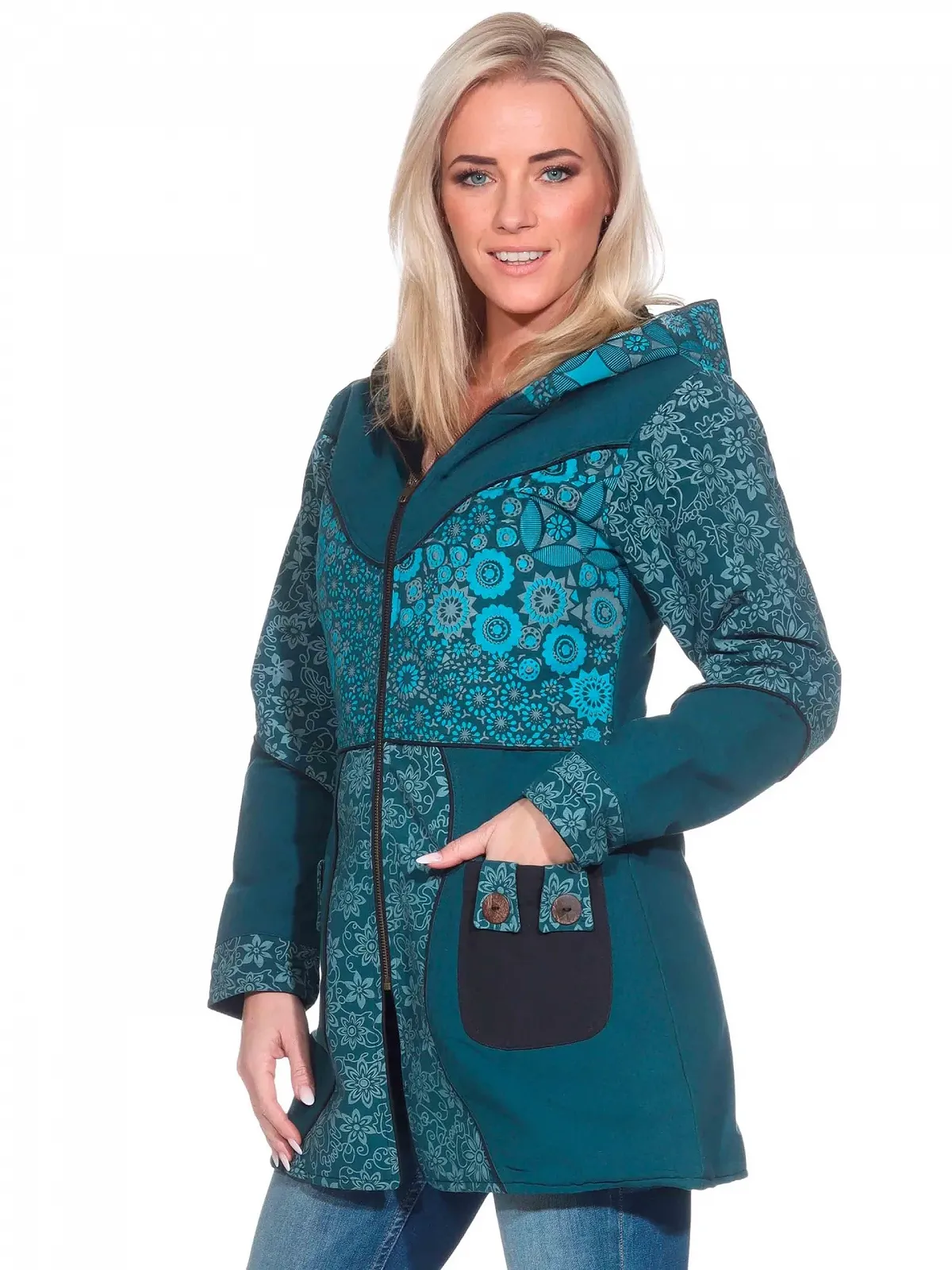 Женская Куртка с капюшоном Kunst und Magie, фото №4