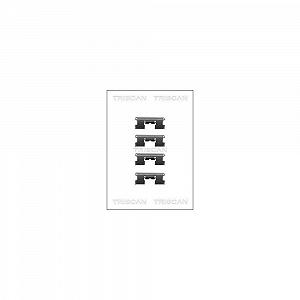 Комплект принадлежностей, дисковые тормозные колодки TRISCAN 8105 401438 для, передний мост - Фото 1