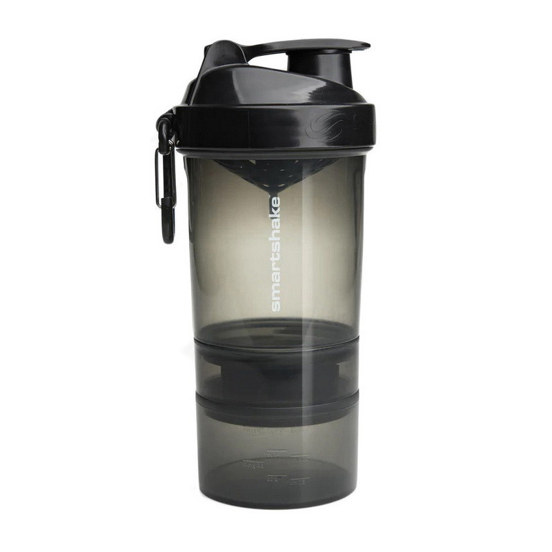 SmartShake Original2Go 600 ml gunsmoke black, фото №1