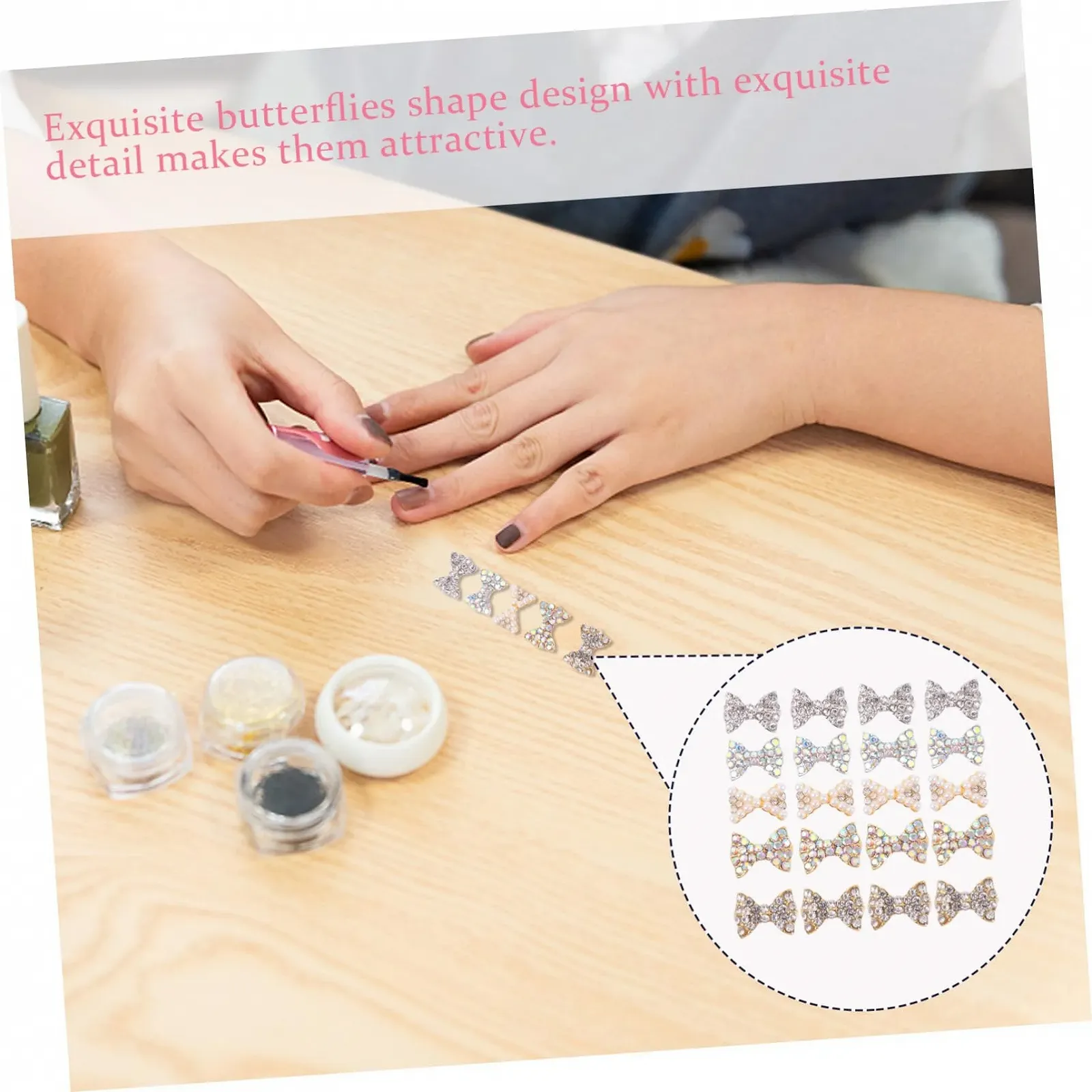 Підвіска для нігтів Mikinona Набір 150 шт., фото №9