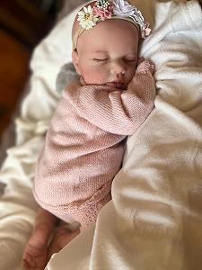 Кукла Zero pam Reborn Baby Full Silicone Реалистичные Reborn Водонепроницаемая 50 см Девочка от 3 лет для детей synthetic.ua - Фото 1