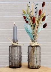 Свічки NaDeco Dinner 11 см 7 шт. Сірий, фото №3 Свічки NaDeco Dinner 11 см 7 шт. Сірий, фото №3