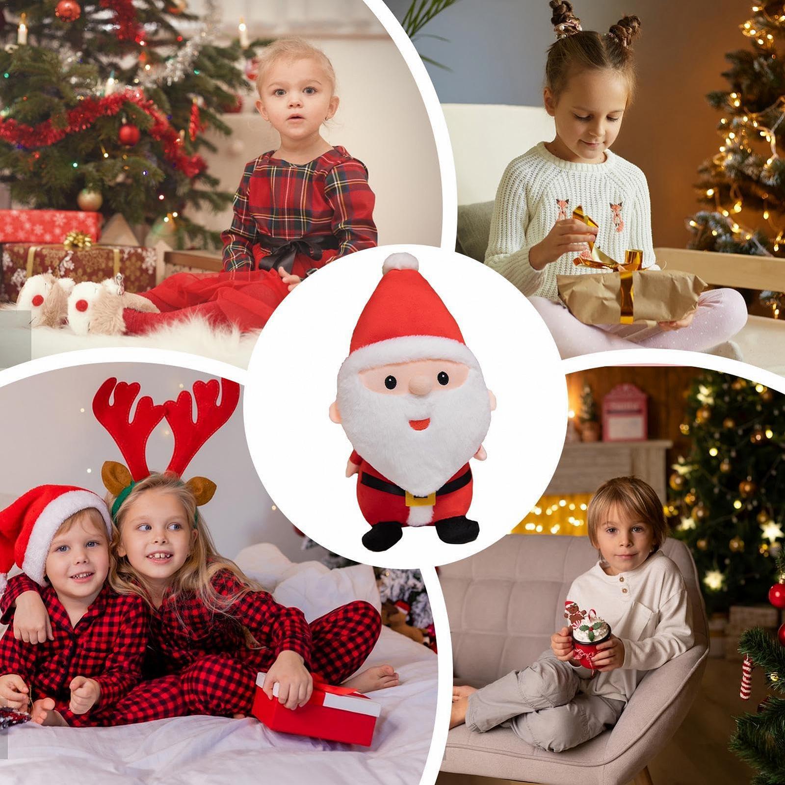 Рождественская мягкая игрушка Новогодняя кукла 9 дюймов декоративная рождественская плюшевая, фото №4