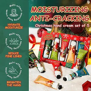 Крем для рук Набор, 5 x 30 г Авокадо, Киви, Клубника, Апельсин и Молоко synthetic.ua - Фото 1