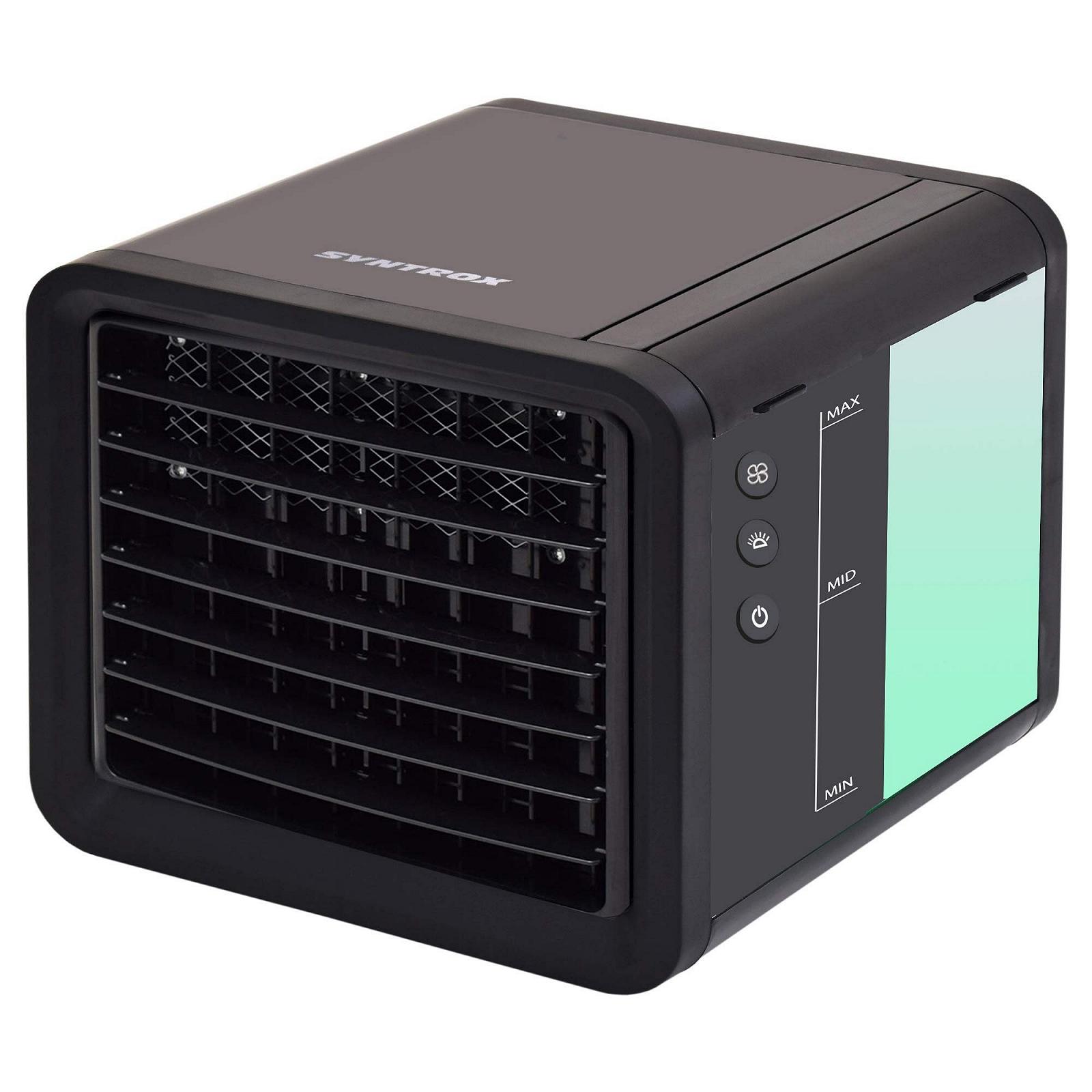 Мобільний кондиціонер Syntrox Germany Lightweight Air Cooler Humidifier Black, фото №1