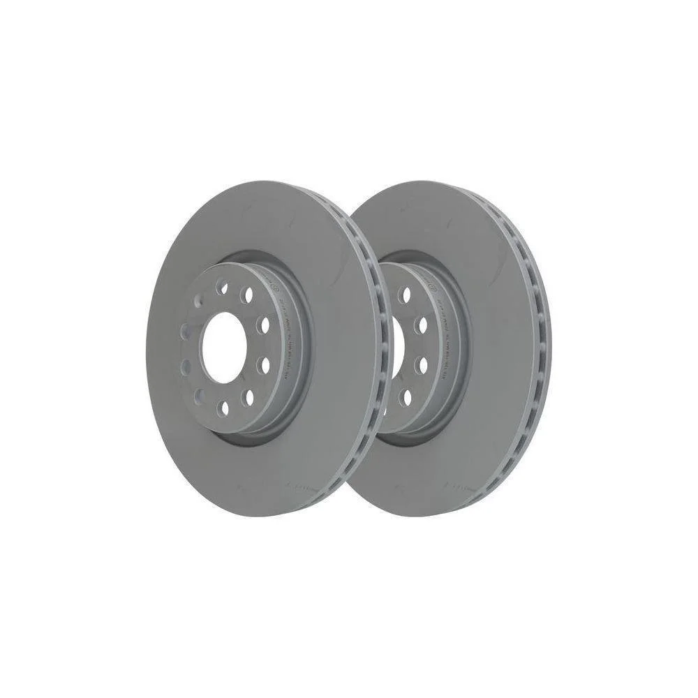 Комплект гальм (гальмівні диски та гальмівні колодки) ATE для AUDI SEAT SKODA передній + задній, фото №2