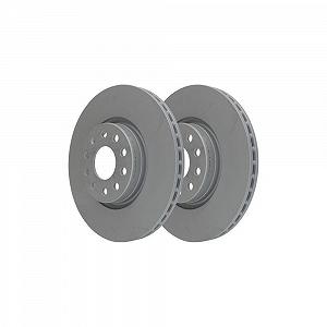 Комплект тормозов (тормозные диски и тормозные колодки) ATE для AUDI SEAT SKODA передний + задний synthetic.ua - Фото 1