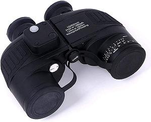 Бінокль SPUZZO 10x50 з високою продуктивністю HD компасом далекомірами нічним баченням навігаційний Бінокль для використання на відкритому повітрі synthetic.ua - Фото 1
