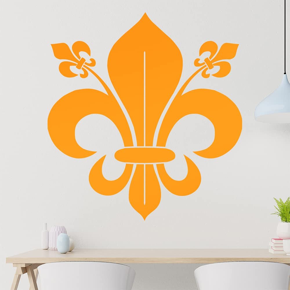 Наклейка на стену French Lily 6 размеров, фото №1