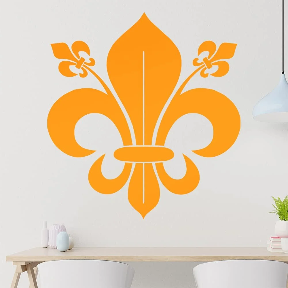 Наклейка на стену French Lily 6 размеров, фото №1