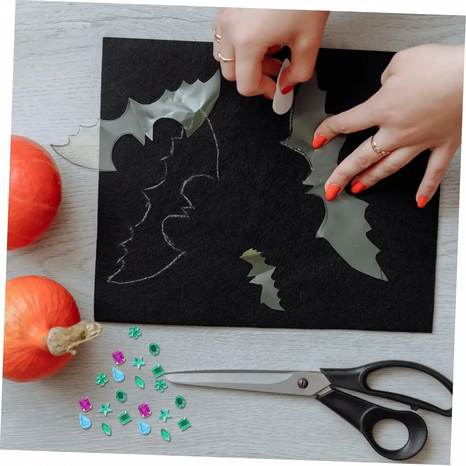 Плоские стразы для ногтей WOONEKY Alien Acrylic, набор 1 шт., разноцветные, фото №8