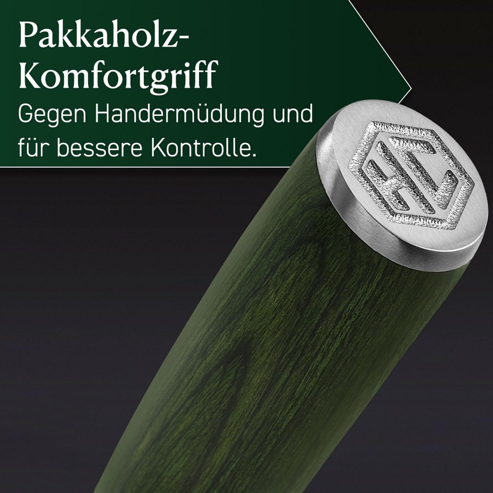 Мусат HexClad 23 см з японської дамаської сталі з ручкою Pakka, фото №5 Мусат HexClad 23 см з японської дамаської сталі з ручкою Pakka, фото №5