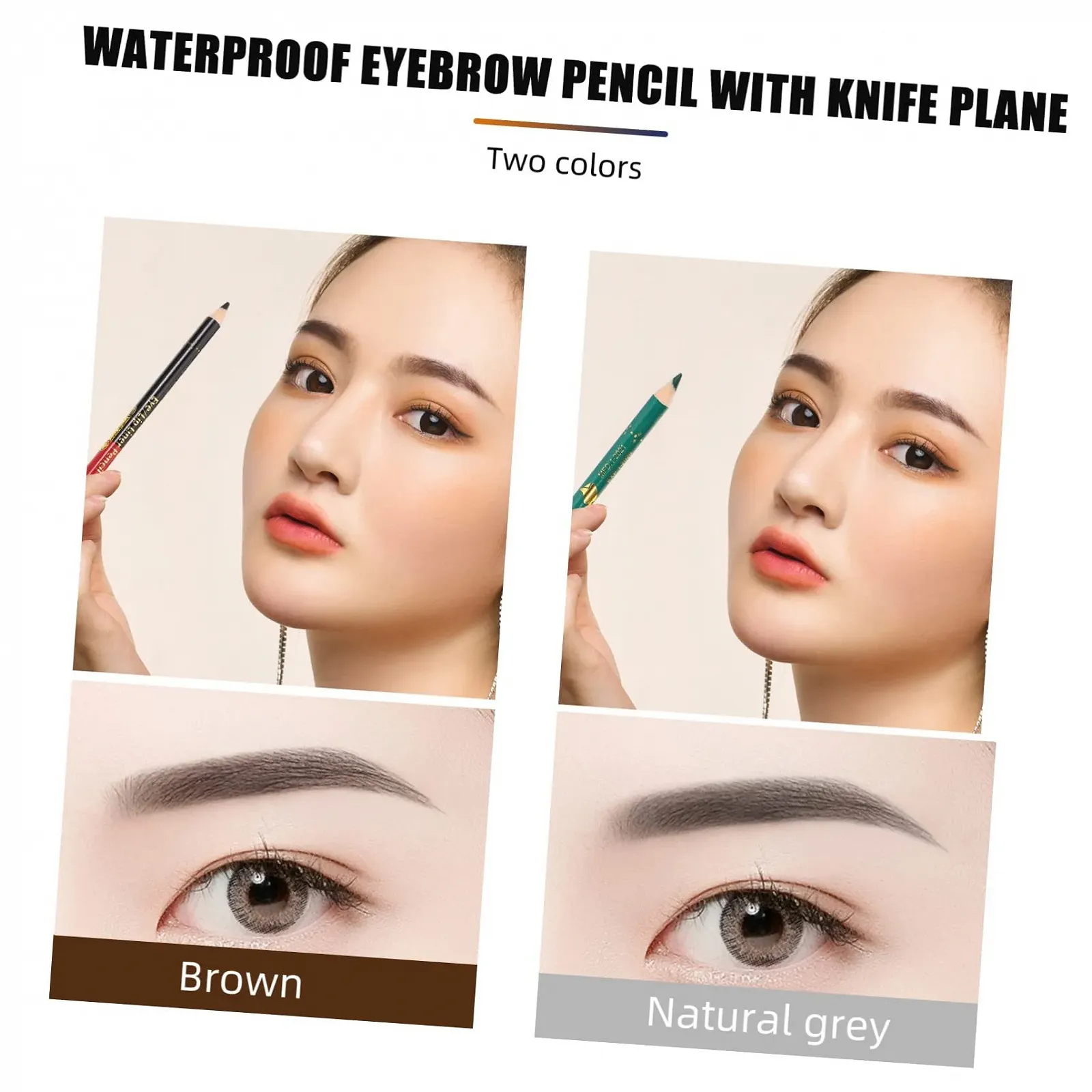 Карандаш для глаз FRCOLOR, матовый, фото №3