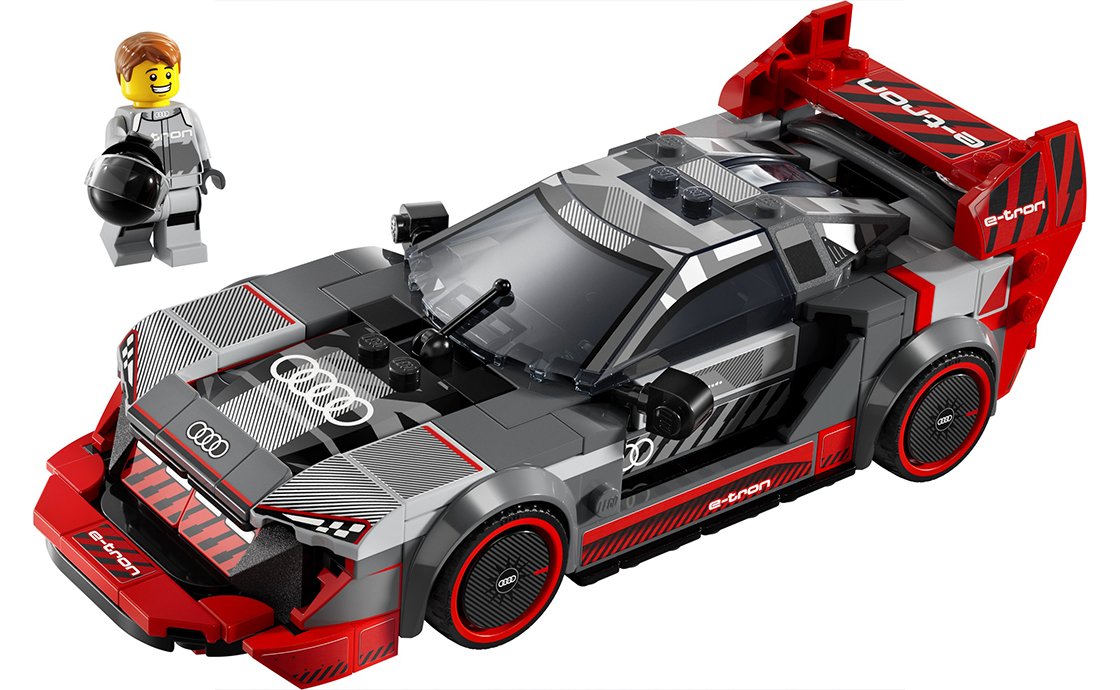 Конструктор Лего LEGO Speed Champions Автомобіль для перегонів Audi S1 e-tron quattro (76921), фото №2 Конструктор Лего LEGO Speed Champions Автомобіль для перегонів Audi S1 e-tron quattro (76921), фото №2