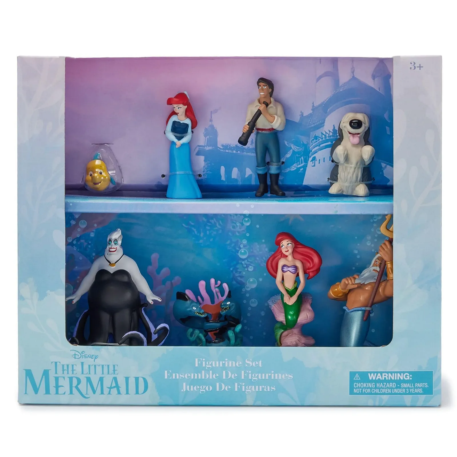Набор игровых фигурок Disney Store Ariel, the Mermaid 8 игрушек, фото №5
