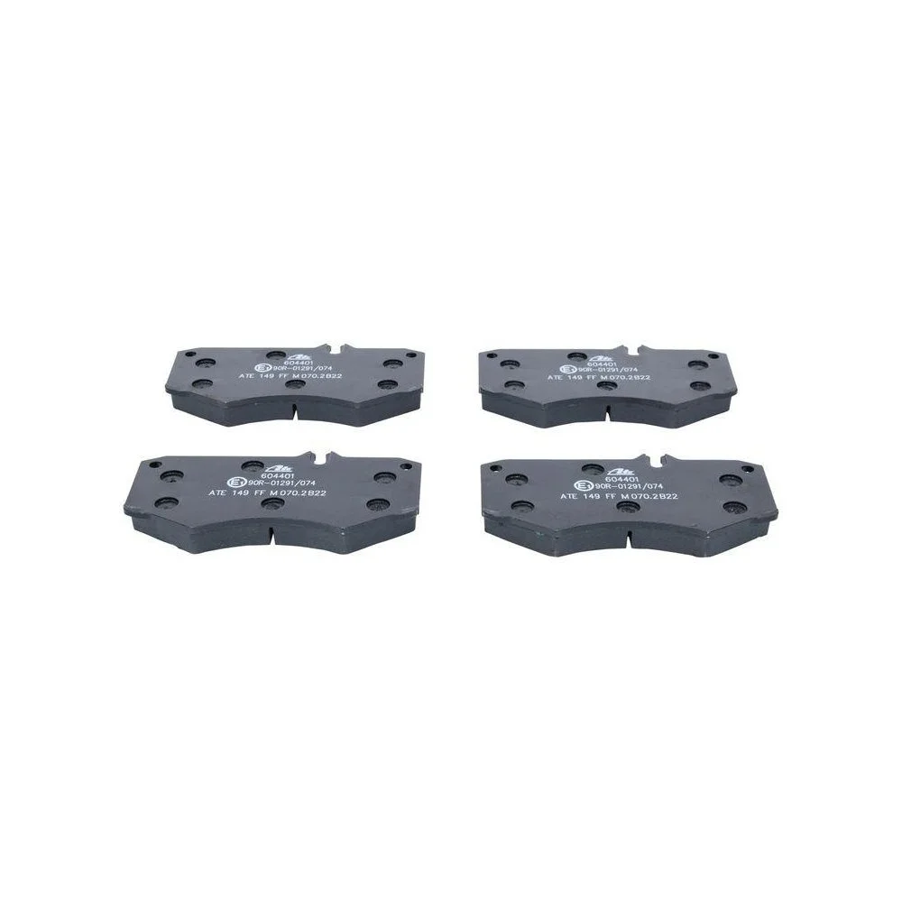 Комплект гальмівних колодок, дискове гальмо ATE 13.0460-4401.2 для MERCEDES-BENZ, передній міст, фото №1