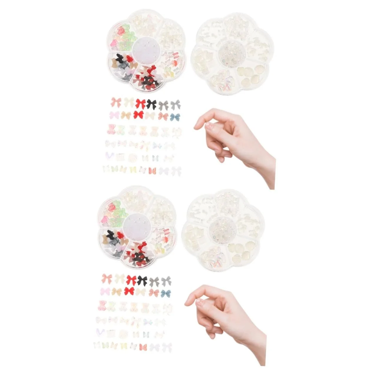 Украшения для ногтей Boxen Жемчуг Бантики для мобильного телефона и аксессуары для маникюра для дизайна ногтей, фото №1 Украшения для ногтей Boxen Жемчуг Бантики для мобильного телефона и аксессуары для маникюра для дизайна ногтей, фото №1