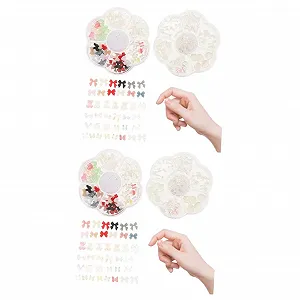 Украшения для ногтей Boxen Жемчуг Бантики для мобильного телефона и аксессуары для маникюра для дизайна ногтей - Фото 1