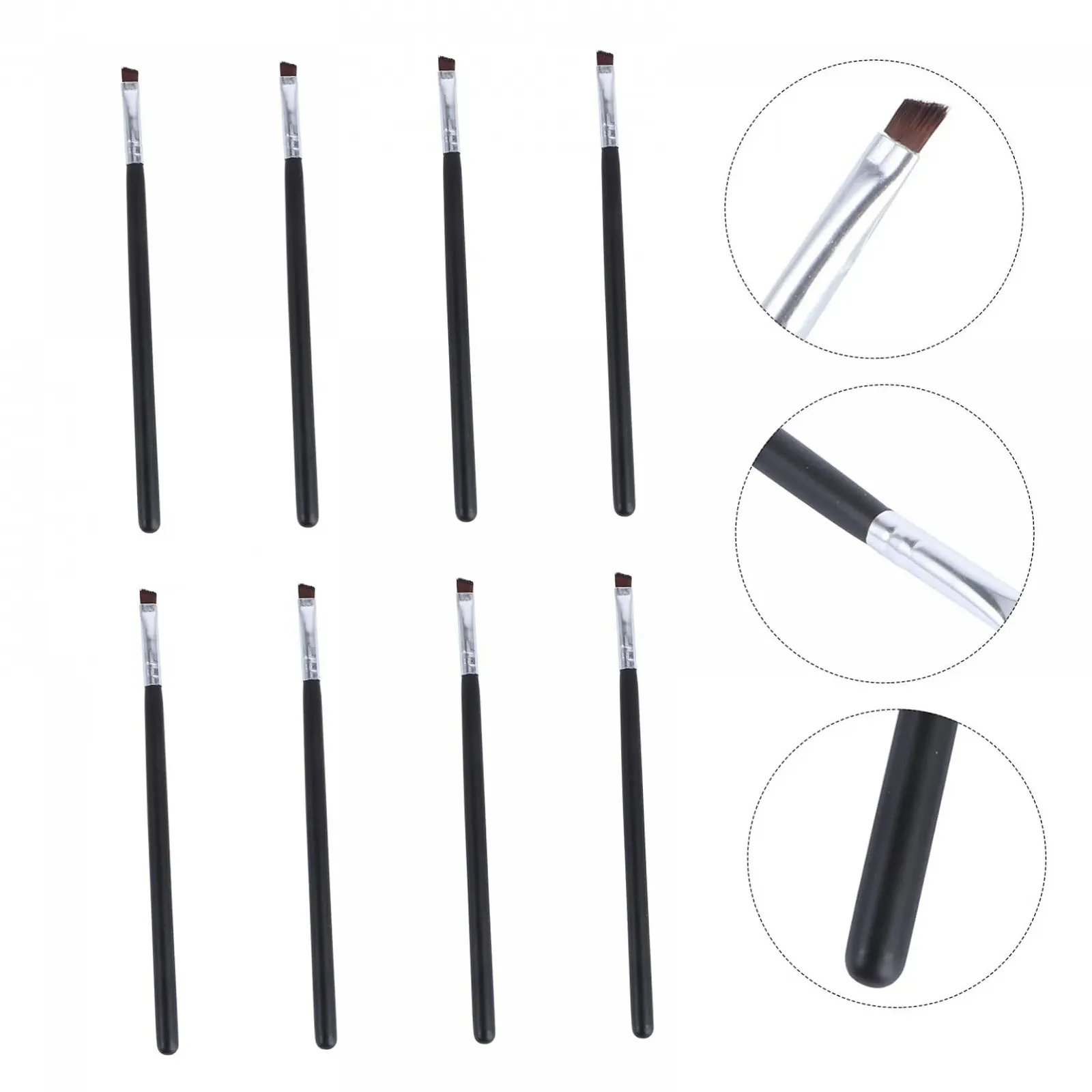 Пензлі для брів Ipetboom Кутовий Аплікатори для макіяжу, фото №6