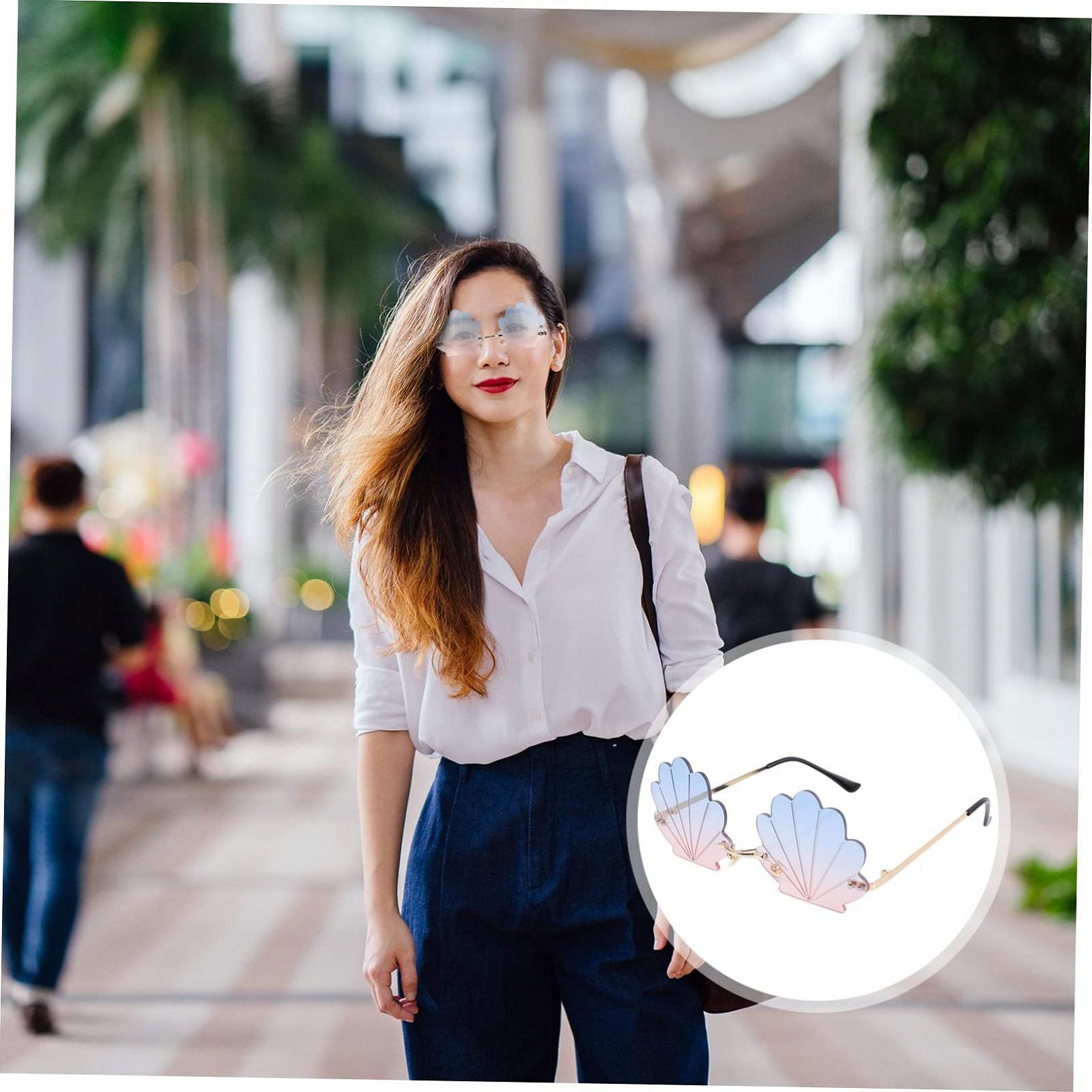 Окуляри Форми Мушлі Garneck Без Обідка У Стилі 90-х, фото №6