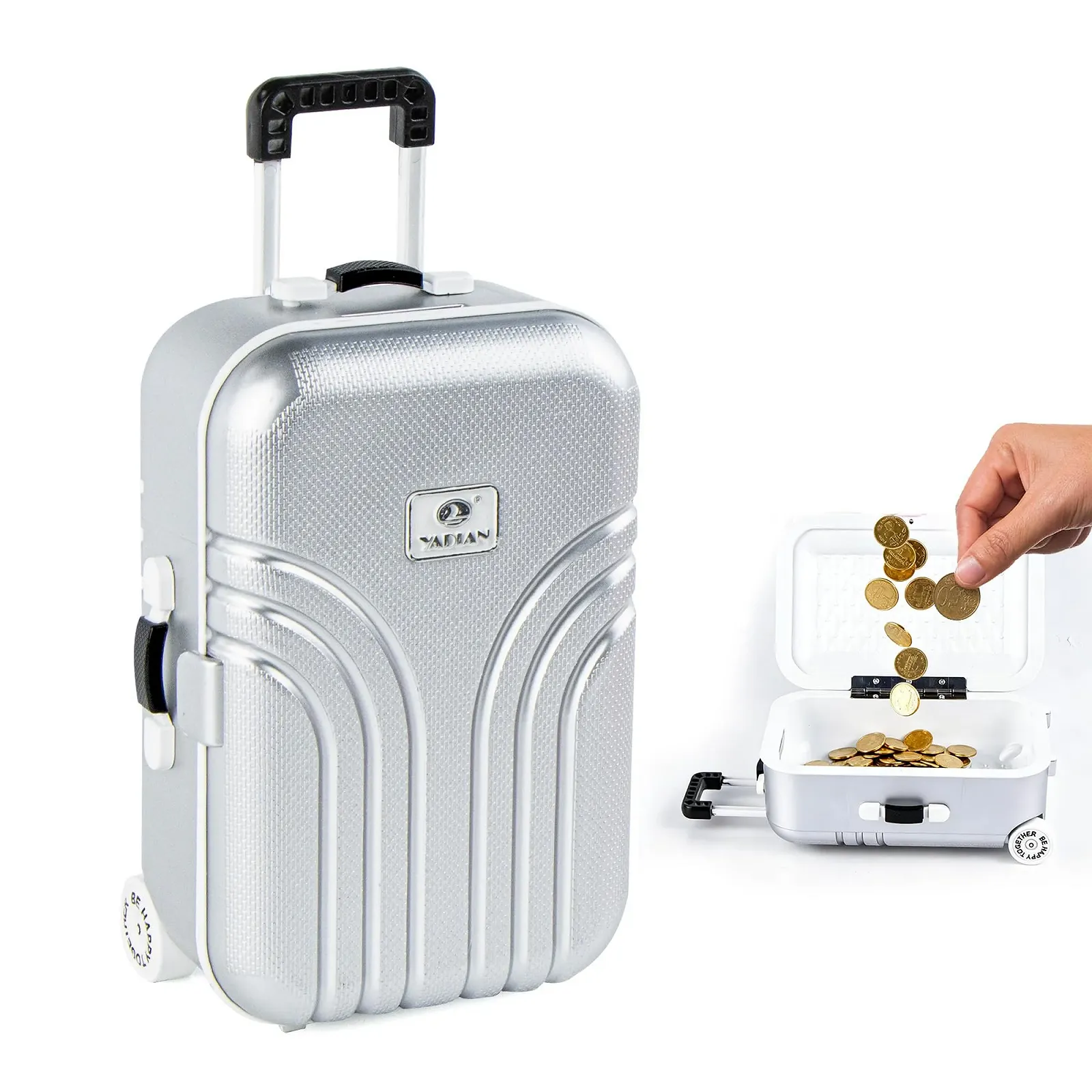 Скарбничка Creative Mini Small Trolley Luggage ABS Plastic, фото №1