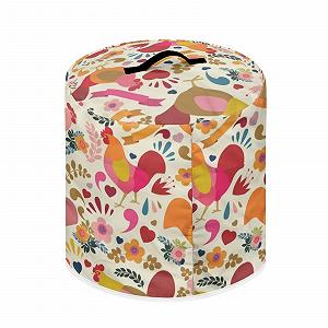 Чехол ZIATUBLES Heart Floral Rooster Slow Cooker для мультиварки 6 Quart synthetic.ua - Фото 1