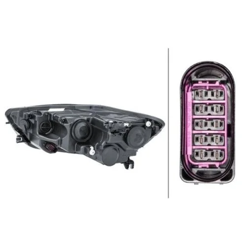 Фара основная HELLA 1EJ 011 149-021 для AUDI VW AUDI (FAW), правая, фото №2