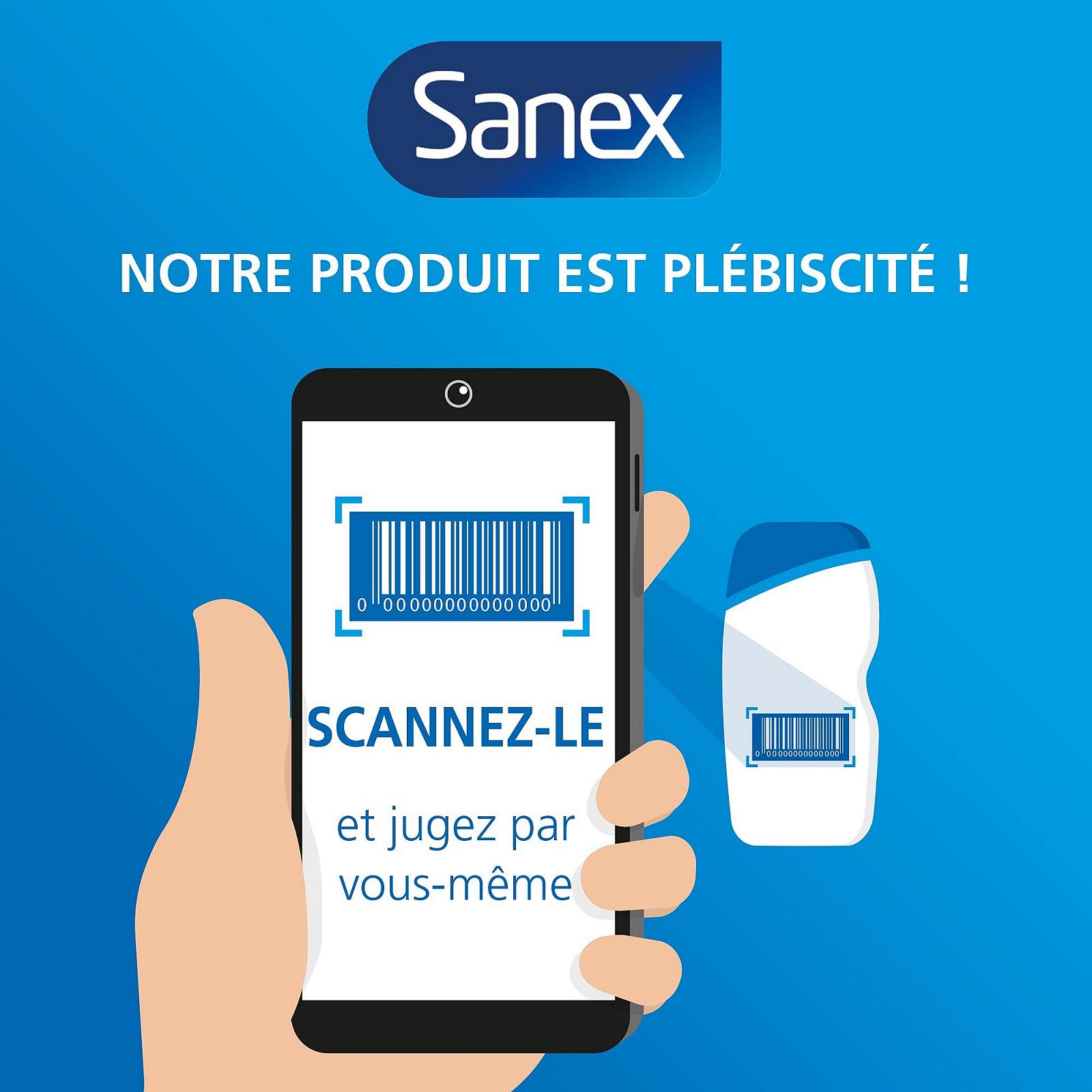 Крем-гель для душу Sanex Biomeprotect Dermo Sensitive Пребіотичний 450 мл, фото №5